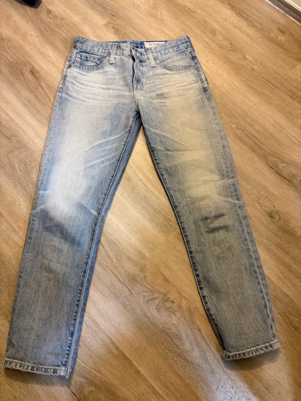 AG Ex Boyfriend Slim Jeans Light Wash Size 25